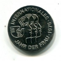 Germania, Rep. Democratica (1949-1990): 5 marchi 1975 "Anno Internazionale Donne" (KM#55)
