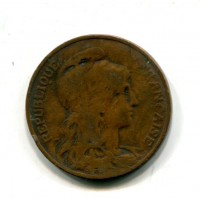 Francia, Terza Repubblica (1871-1940): 10 centesimi 1906 (Gadoury#277)