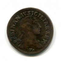 Napoli, Ferdinando IV (1759-1816): grano 1793 (Gigante#142)