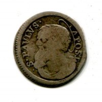 Roma, Clemente XI (1700-1721): grosso AN XVI (Muntoni#154)