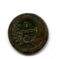 Genova, Dogi Biennali III fase (1637-1797): 4 denari 1768(MIR,319#359/2)
