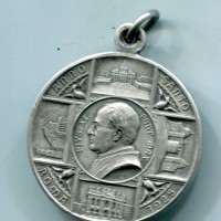 Pio XI (1929-1938): medaglia 1925 "Anno Santo", diametro 32mm