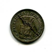 Germania, Bayern, Ludwig II (1864-1869): 1 kreuzer 1871 (KM#873)
