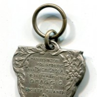 Milano, TCI: medaglia per "Manifestazioni Polisportiva Sighignola", 29x33mm