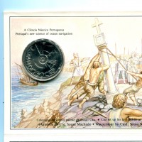 Portogallo, Repubblica (dal 1910): 100 escudos 1987 "Diogo Cao" (KM#668), in confezione originale