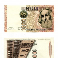 Repubblica: 1.000 lire 16/03/1982 (1988) "Marco Polo" (Gigante,BI#57F)