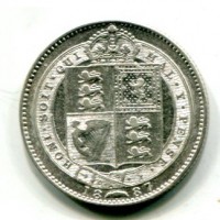 Gran Bretagna, Vittoria (1837-1901): 1 scellino 1887 (Spink#3926)
