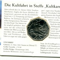 Austria 2005: 5 euro "600° Anniversario dello Sci"