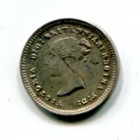 Gran Bretagna, Vittoria (1837-1901): 2 pence 1885 (Spink#3919), graffi