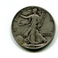 USA: 1/2 dollaro 1943-D "Liberty"