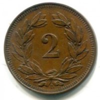 Svizzera, Confederazione: 2 rappen 1912
