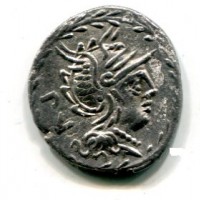 Lucilia, M. Lucilius Rufus (101 a.C.): denario (Crawford#354/1)