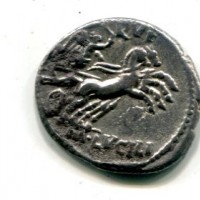 Lucilia, M. Lucilius Rufus (101 a.C.): denario (Crawford#354/1)