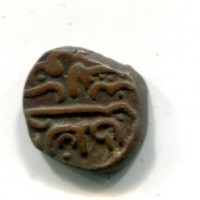 Maldive, Hasan Nur al-Din I (1192-1213/1778-1798): 1/2 larin (o Kuda) 1194 (KM#29.1)