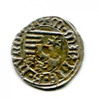 Ungheria, Matthias I Corvinus (1458-1490): denaro (Frynas#H34.37)