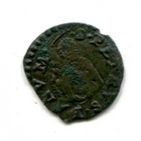 Fano, Gregorio XIII (1572-1585): quattrino (Muntoni#406)