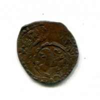 Fano, Sisto V (1585-1590): quattrino (Muntoni#117)