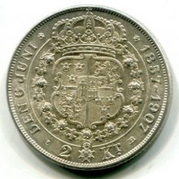Svezia, Oscar II (1872-1907): 2 kronor 1907 (KM#776)
