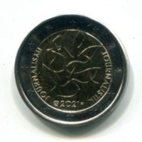 Finlandia 2021: 2 euro "Giornalismo"
