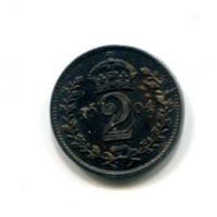 Gran Bretagna, Edoardo VII (1901-1910): 2 pence 1904 (Spink#3988)