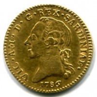 Vittorio Amedeo III (1773-1796): doppia 1786 (MIR#982a)
