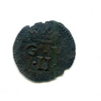 Urbino, Guidobaldo II della Rovere (1538-1574): quattrino (CNI#184)

