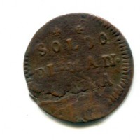 Mantova, Carlo VI (1707-1740): soldo 1731 (MIR#756/1)
