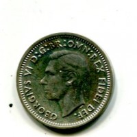 Australia, Giorgio VI (1936-1952): 3 pence 1951 (KM#44)
