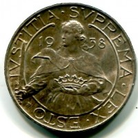 San Marino: 1938, 10 lire 
