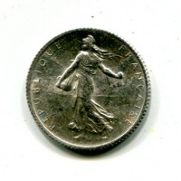 Francia, Terza Repubblica (1871-1940): 1 franco 1920 (Gadoury#467)