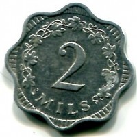 East Caribbean States, Elisabetta II (1952-2022): 5 cent 1995 (KM#12)

