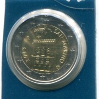 San Marino 2013: 2 euro da confezione zecca
