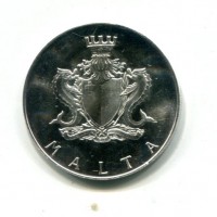 Malta: 1 sterlina 1972 "Manwel Dimech" (KM#25)

