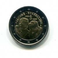 Italia 2022: 2 euro commemorativo "G. Falcone P. Borsellino"
