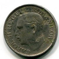 Romania, Carol II (1930-1940): 50 lei 1937 -demonetizzato- (KM#55)
