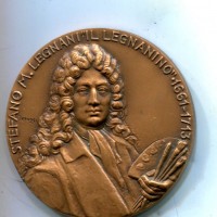 Saronno 1989: medaglia Circolo Numismatico Saronnese "Il Legnanino 1661-1713", diametro 50mm