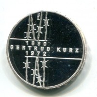 Svizzera, Confederazione: 20 franchi 1992 "Gertrud Kurz",
