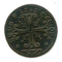 Svizzera, Neuenburg, Friedrich Wilhelm II (1786-1797): 1 kreuzer 1791 (KM#46))
