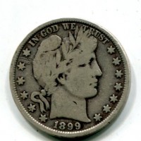 USA: 1/2 dollaro 1899 "Barber"