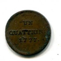 Milano, Maria Teresa (1740-1780): 1 quattrino 1777 (MIR#442/1)