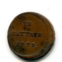 Milano, Maria Teresa (1740-1780): 1 quattrino 1779 (MIR#442/b)