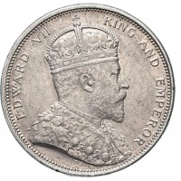 Straits Settlements, Edoardo VII (1901-1910): 1 dollaro 1903 (KM#25), grammi 26.98