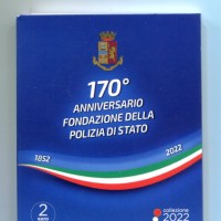 Italia 2022: 2 euro commemorativo "Polizia di Stato", in coincard ufficiale
