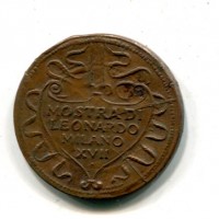 Milano: gettone per la mostra di Leonardo Da Vinci"