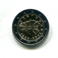 Lituania 2022: 2 euro commemorativi "100° Anniversario del Basket"