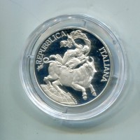 Repubblica Italiana: 1995, 10.000 lire "Conferenza di Messina"
