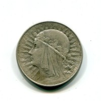 Polonia, Repubblica (1919-1939): 10 zlotych 1932 (KM#22)
