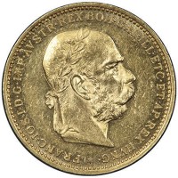Austria, Francesco Giuseppe (1848-1916): 20 corone 1902 (KM#2806), in slab PCGS AU detail