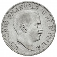Somalia Italiana, Vittorio Emanuele III (1909-1925): 1/2 rupia 1910 (Gigante#9)