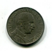 Vittorio Emanuele III (1900-1943): buono da 2 lire 1926 (Gigante#108), segno al bordo

